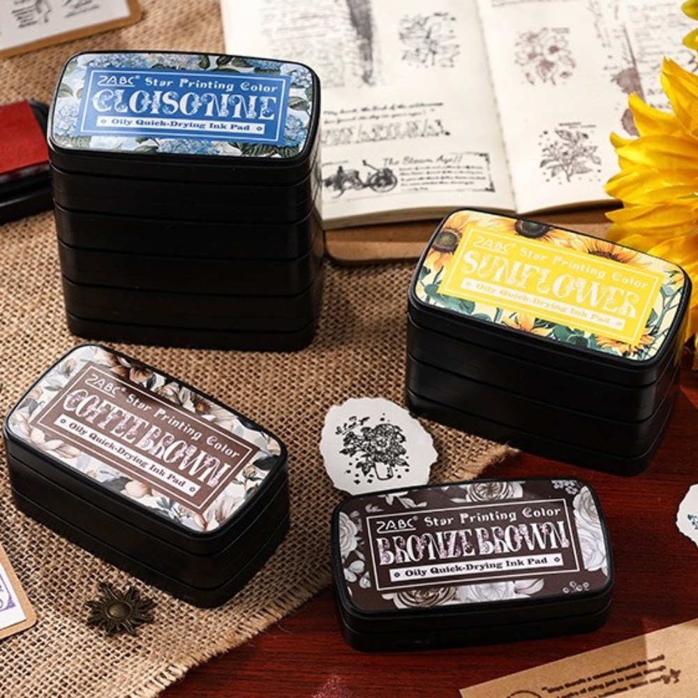 Portable Colorful Ink Pad Rect - Self Inking Stamp บทวิจารณ์และราคา