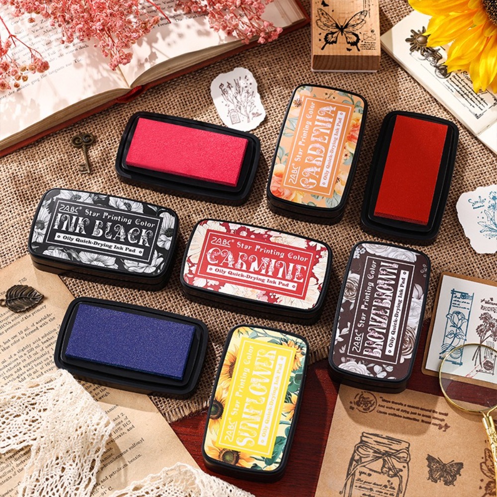 Portable Colorful Ink Pad Rect - Self Inking Stamp บทวิจารณ์และราคา