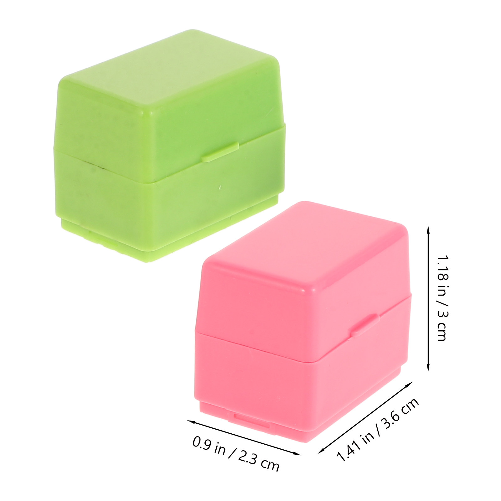 3Pcs Lightweight Portable Self - Self Inking Stamp บทวิจารณ์และราคา