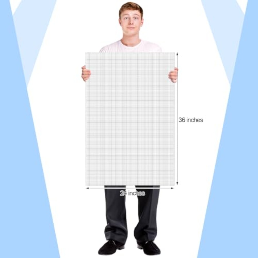 25 Sheet Graph Paper Pad Large - Graph Paper Pad บทวิจารณ์และราคา