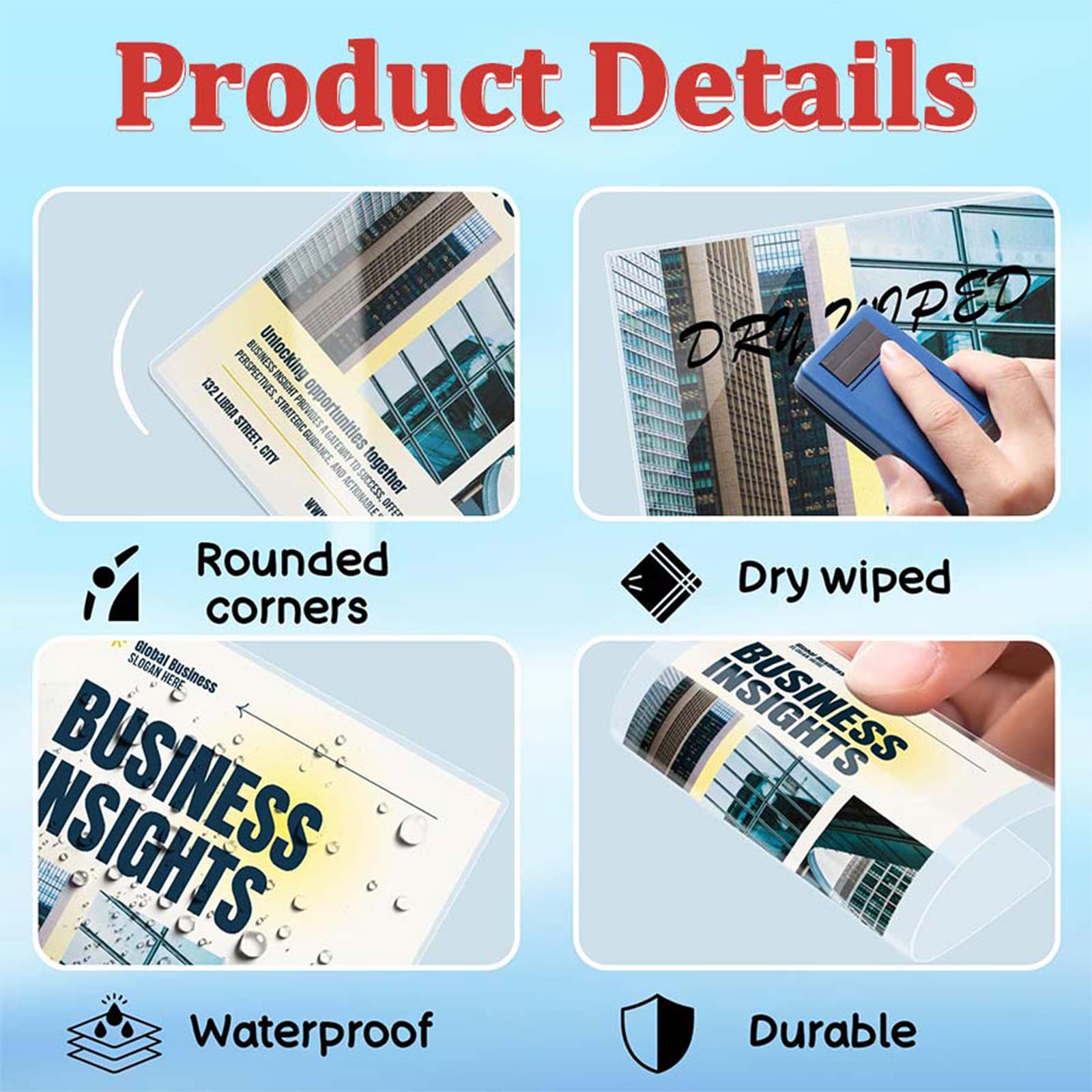 100 Sheets 4.3×6.3in Thermal L - Document Laminator Pouch บทวิจารณ์และราคา