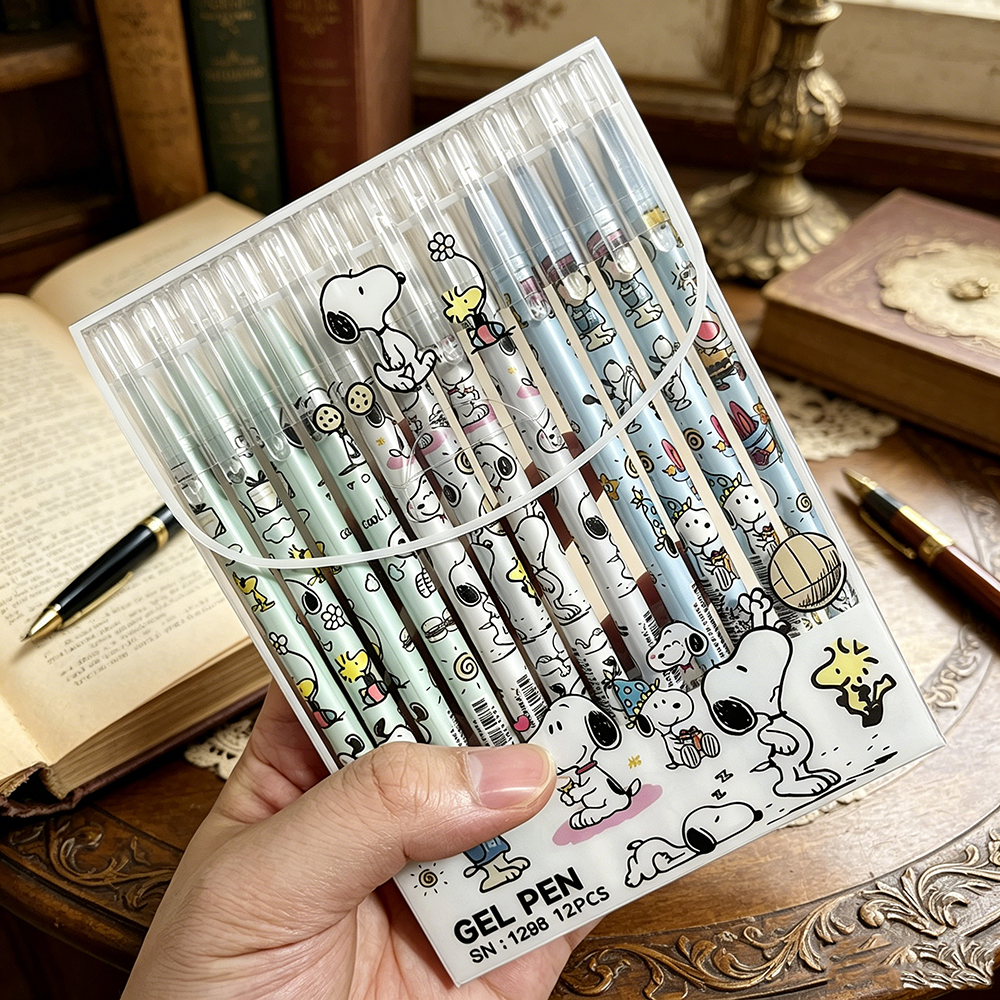 12pcs Snoopy Premium Erasable  - Stationery Supply บทวิจารณ์และราคา