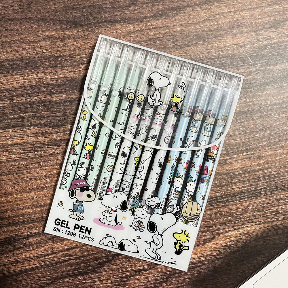 12pcs Snoopy Premium Erasable  - Stationery Supply บทวิจารณ์และราคา