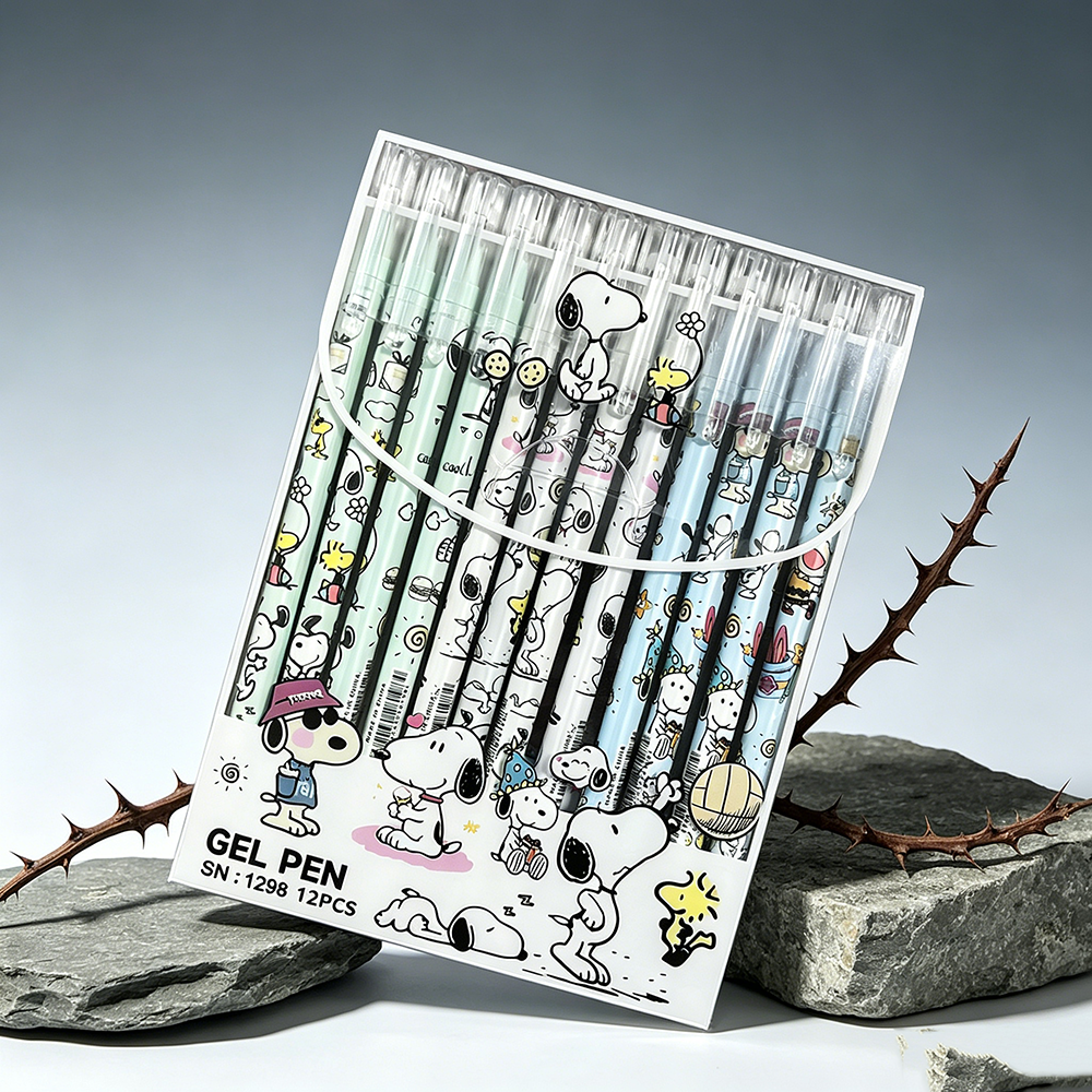 12pcs Snoopy Premium Erasable  - Stationery Supply บทวิจารณ์และราคา