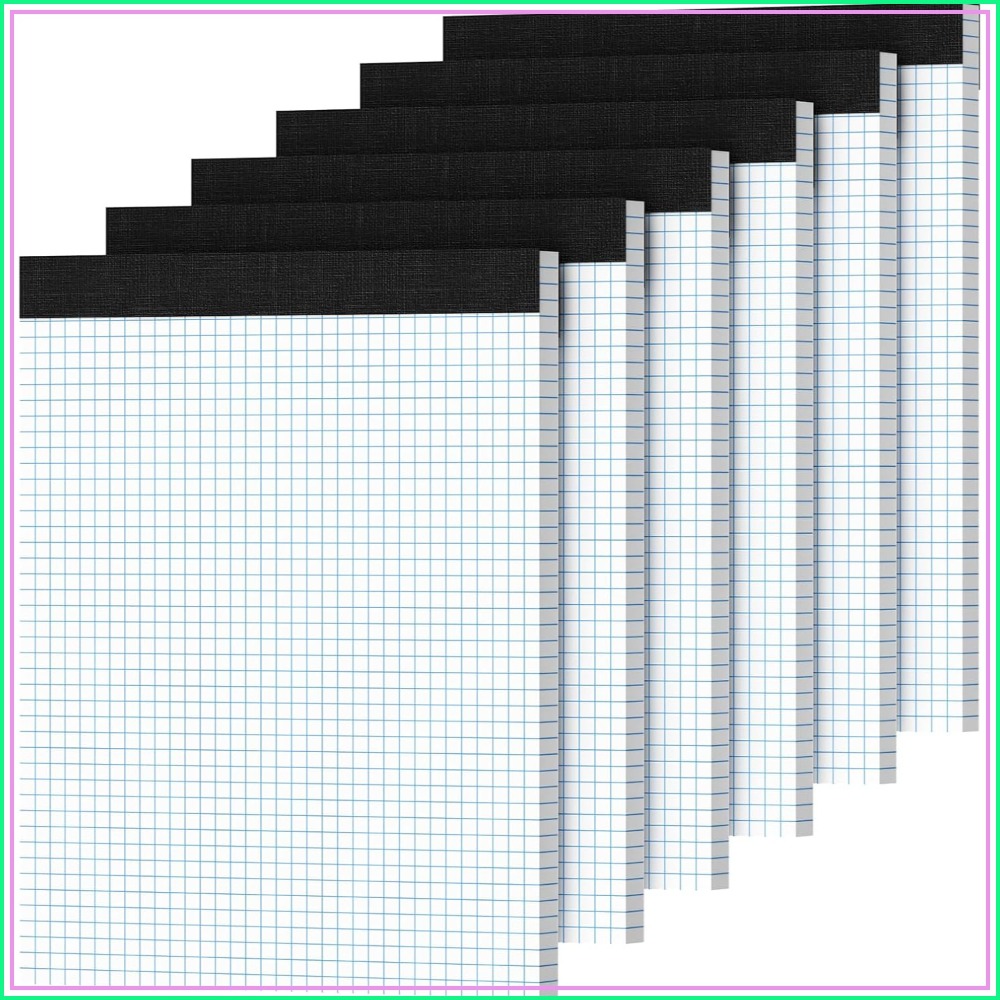 Graph Paper 8.5x11, 6 Pack, 4x - Graph Paper Pad บทวิจารณ์และราคา
