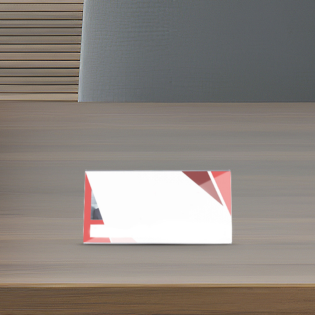 10Pcs Clear Acrylic Conference - Desk Name Plate บทวิจารณ์และราคา