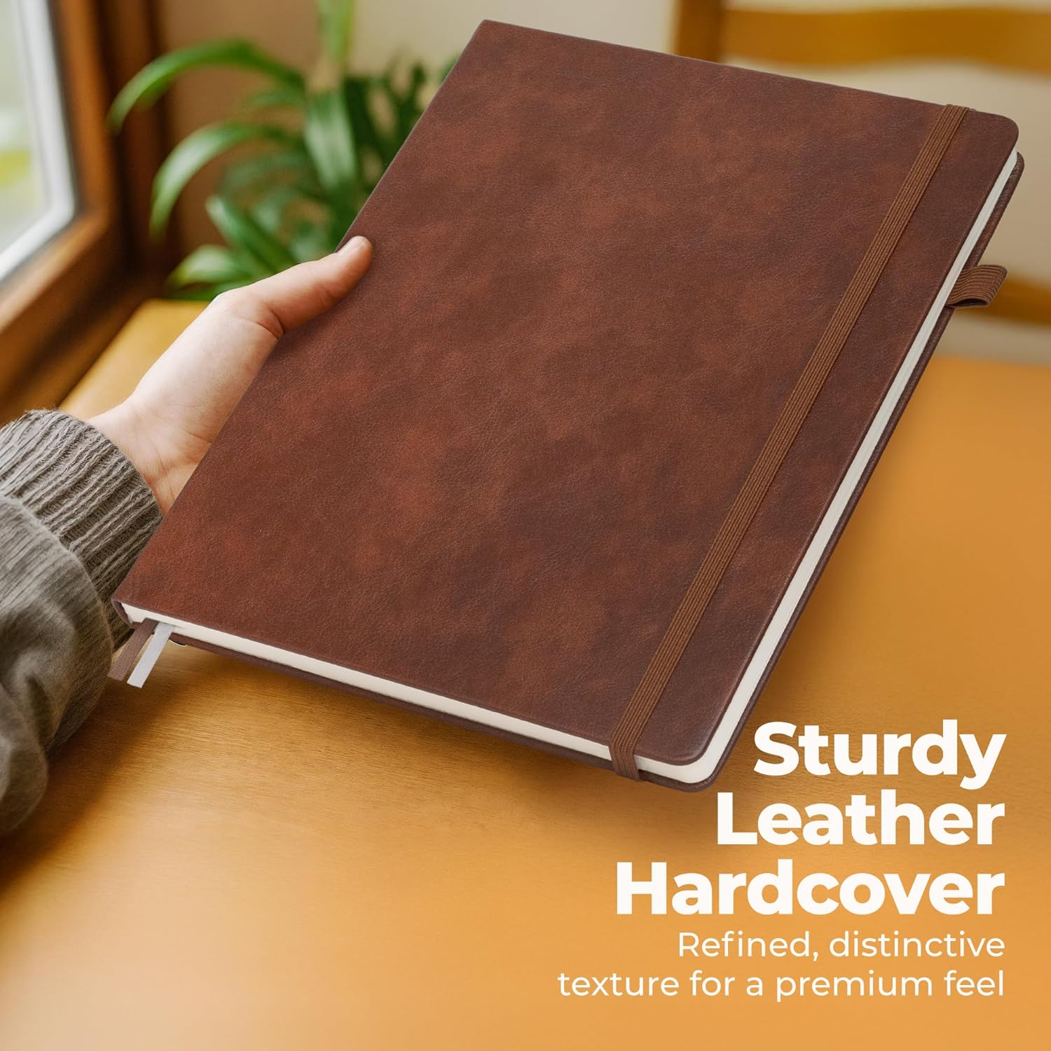 A4 Leather Journal Notebook 8. - Journal Leather Hardcover บทวิจารณ์และราคา