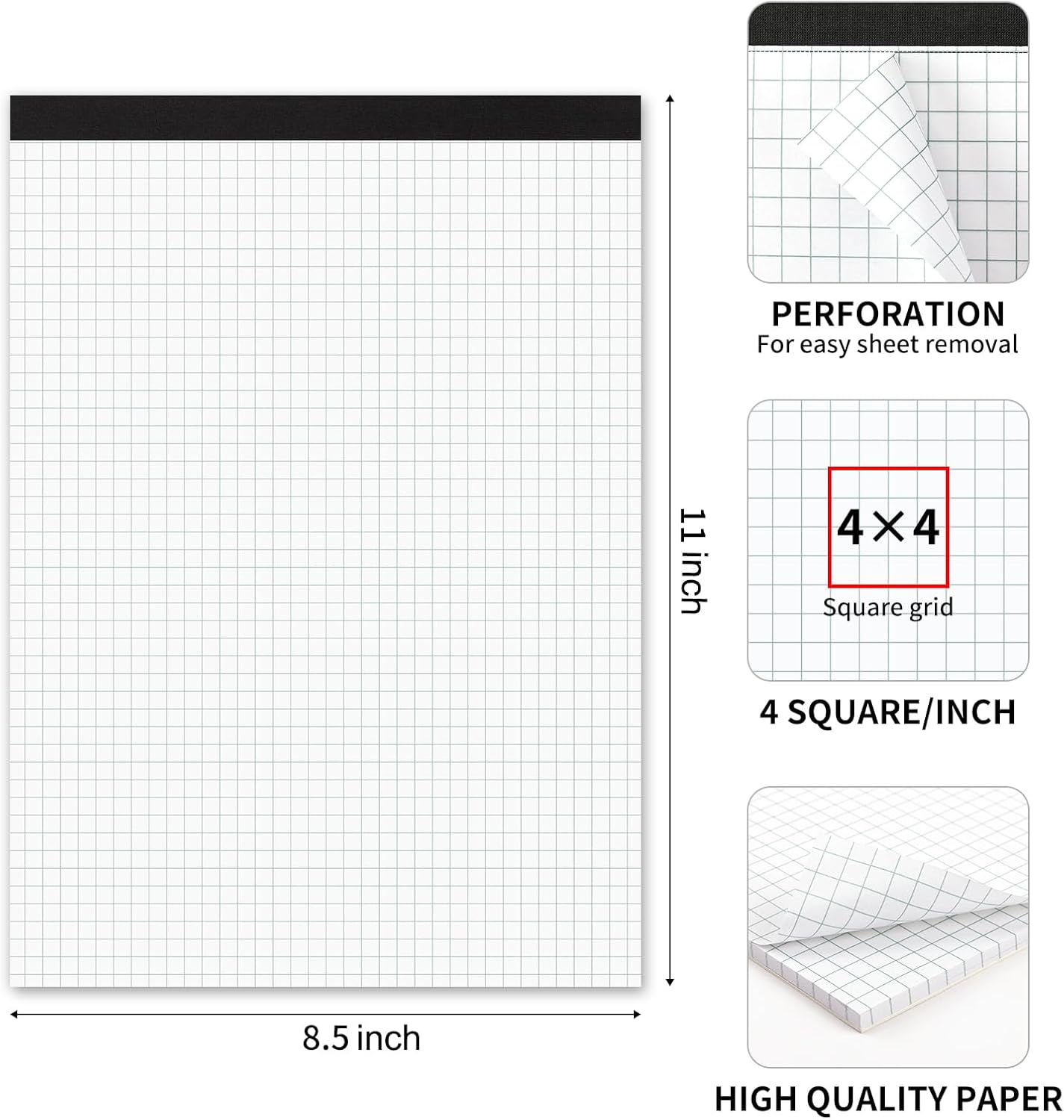 Graph Paper Notebook, 2 Pack,  - Graph Paper Pad บทวิจารณ์และราคา