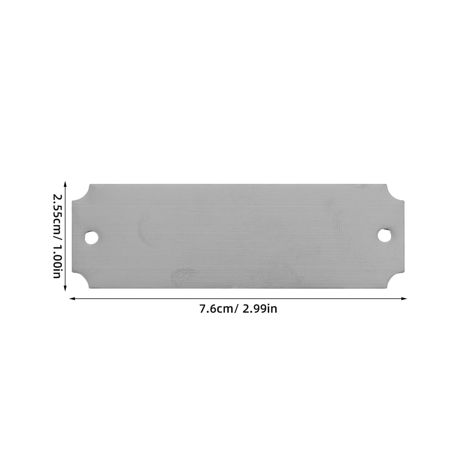 12Pcs Stainless Steel Blank Na - Desk Name Plate บทวิจารณ์และราคา
