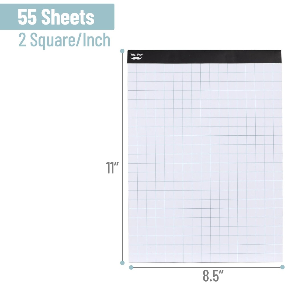 Graph Paper Pad, 8.5x11 Inches - Graph Paper Pad บทวิจารณ์และราคา