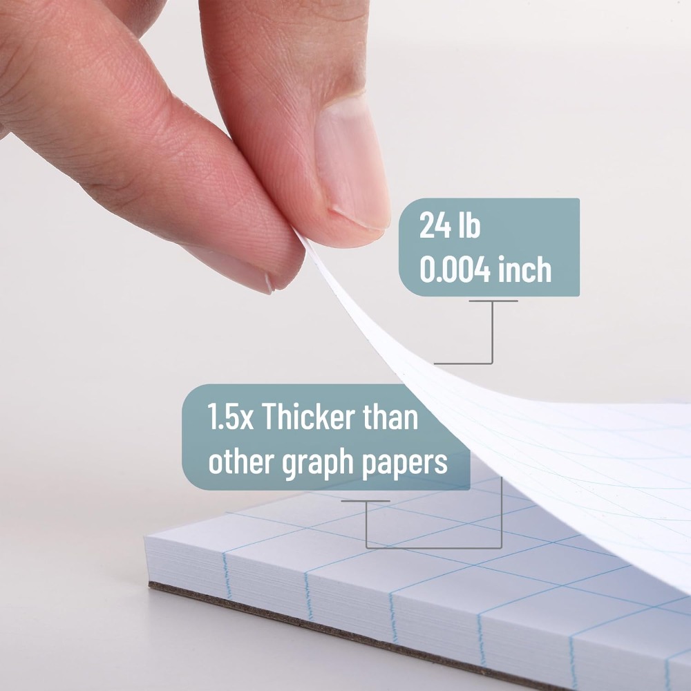 Graph Paper Pad, 8.5x11 Inches - Graph Paper Pad บทวิจารณ์และราคา