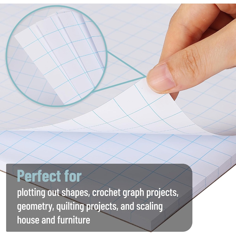 Graph Paper Pad, 8.5x11 Inches - Graph Paper Pad บทวิจารณ์และราคา