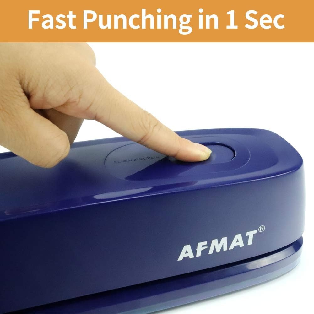 AFMAT 3 Hole Punch Heavy Duty, - Paper Punch 3 Hole บทวิจารณ์และราคา