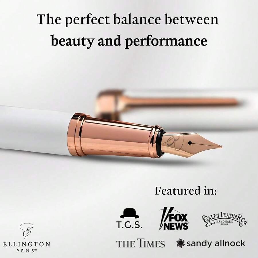 Ellington Pens Luxury Fountain - Fountain Pen Ink บทวิจารณ์และราคา