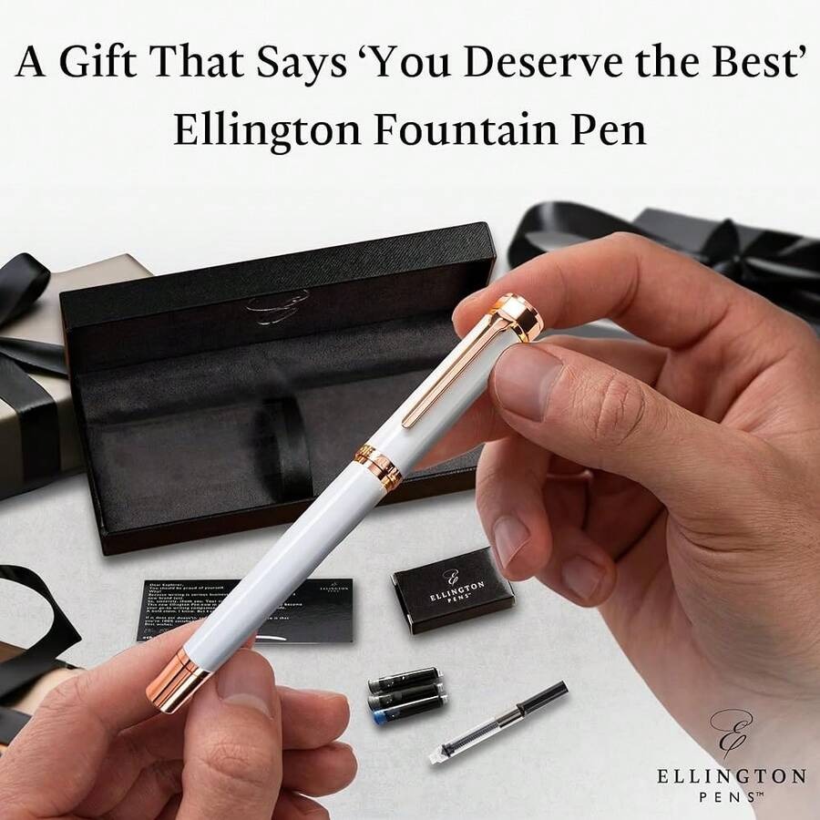 Ellington Pens Luxury Fountain - Fountain Pen Ink บทวิจารณ์และราคา