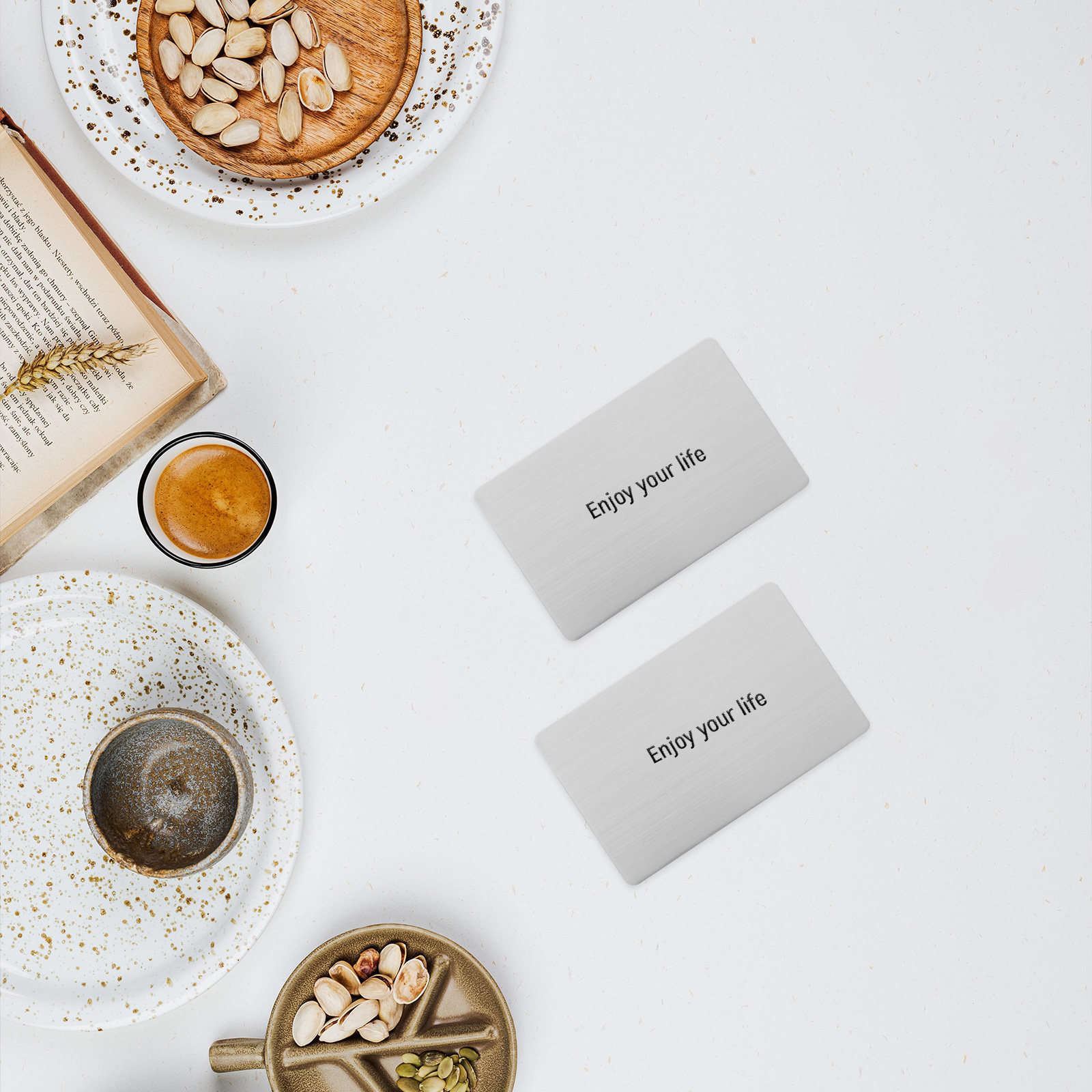 5Pcs Stainless Steel Blank Nam - Desk Name Plate บทวิจารณ์และราคา