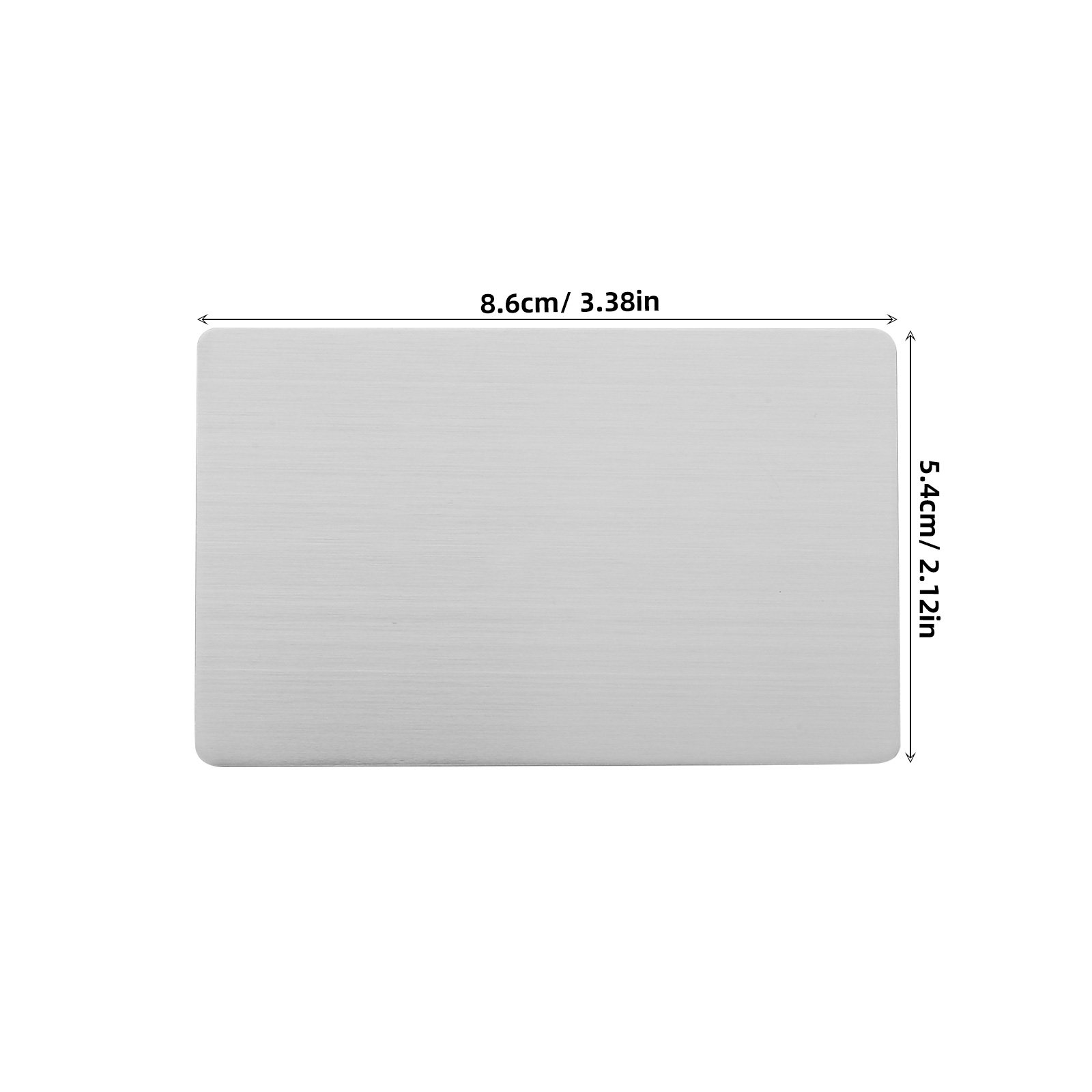 5Pcs Stainless Steel Blank Nam - Desk Name Plate บทวิจารณ์และราคา
