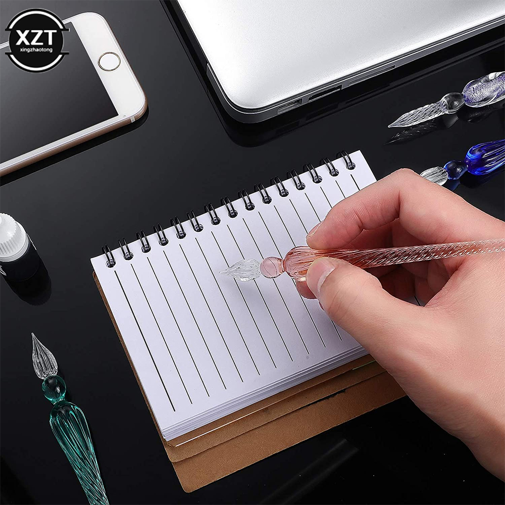 1Pcs new Vintage Glass Dip Dip - Fountain Pen Ink บทวิจารณ์และราคา